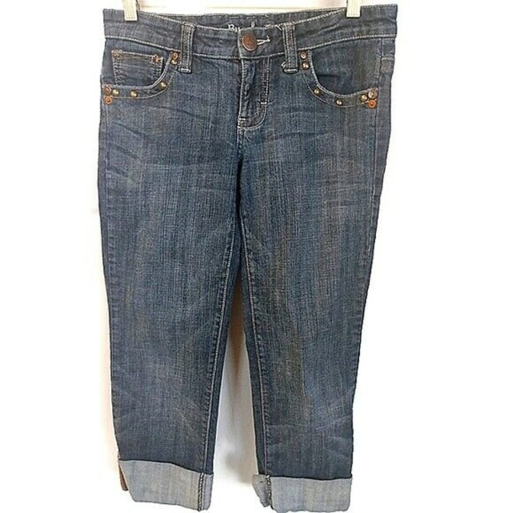 Bu from Malibu Women Blue capri Jeans size 28